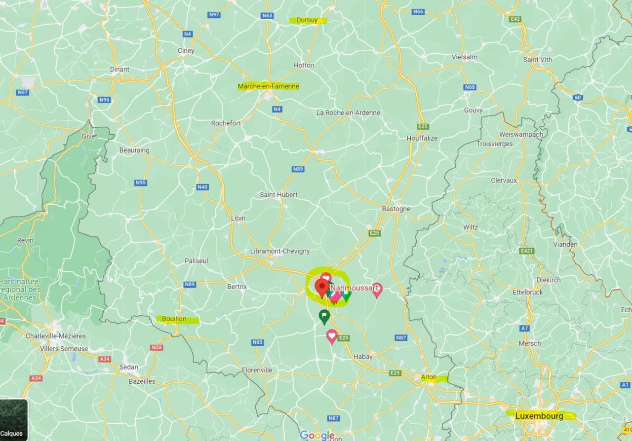 Gite Le Haut Des Vannes Neufchâteau Extérieur photo